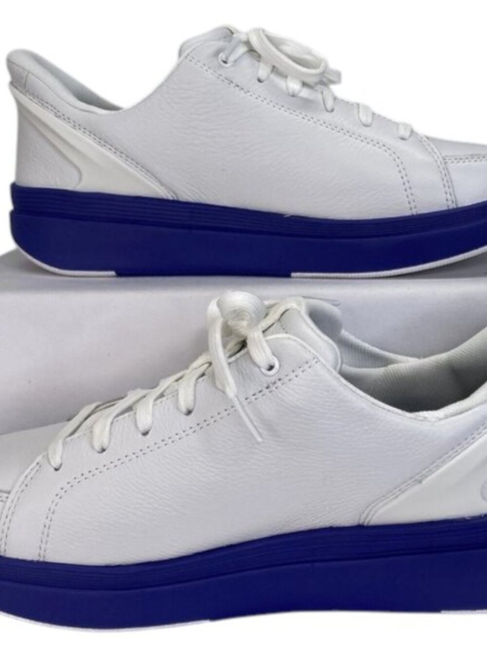 NEW KIZIK Sydney Hands-Free Leather Sneakers